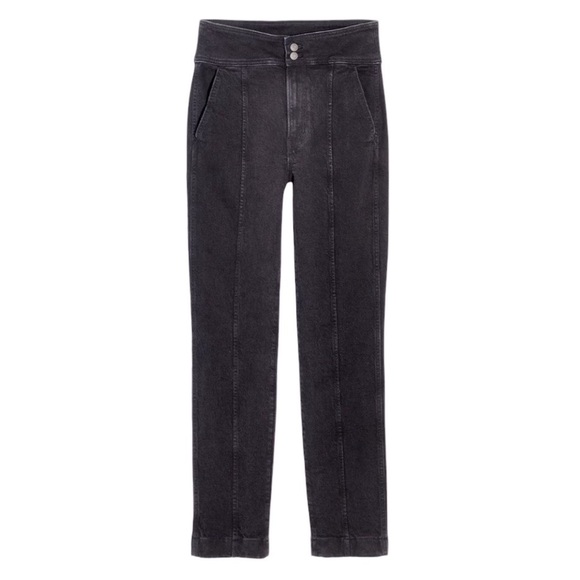 MADEWELL High Rise Perfect Vintage Jeans True Black Tuxedo Edition NEW Size 26 - Picture 6 of 8